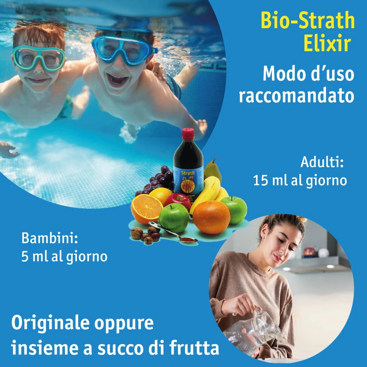 Strath Elixir Sciroppo Naturale Tonico per Concentrazione Energia Vitalità Digestione 250 ml