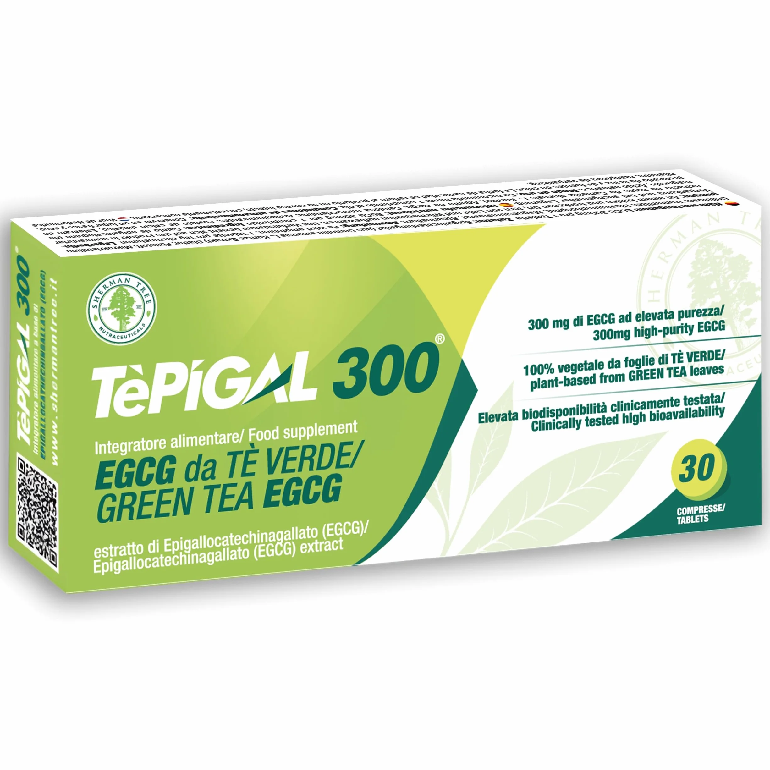 EGCG da tè verde ≥95% - Stimolante metabolico, blocca-fame, energizzante