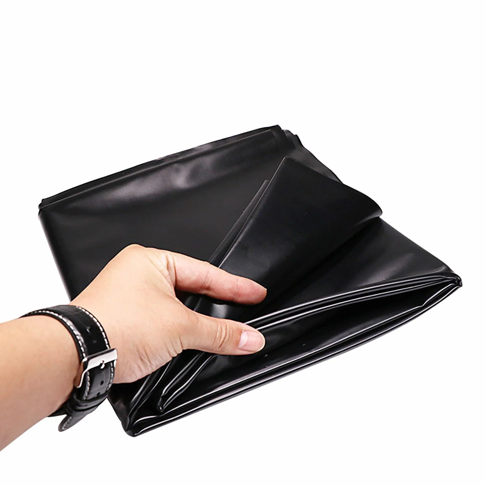 Telo Impermeabile Copriletto Impermeabile per Sesso Lenzuola Sottili per Giochi di Coppia (Black-2 * 2.1m)