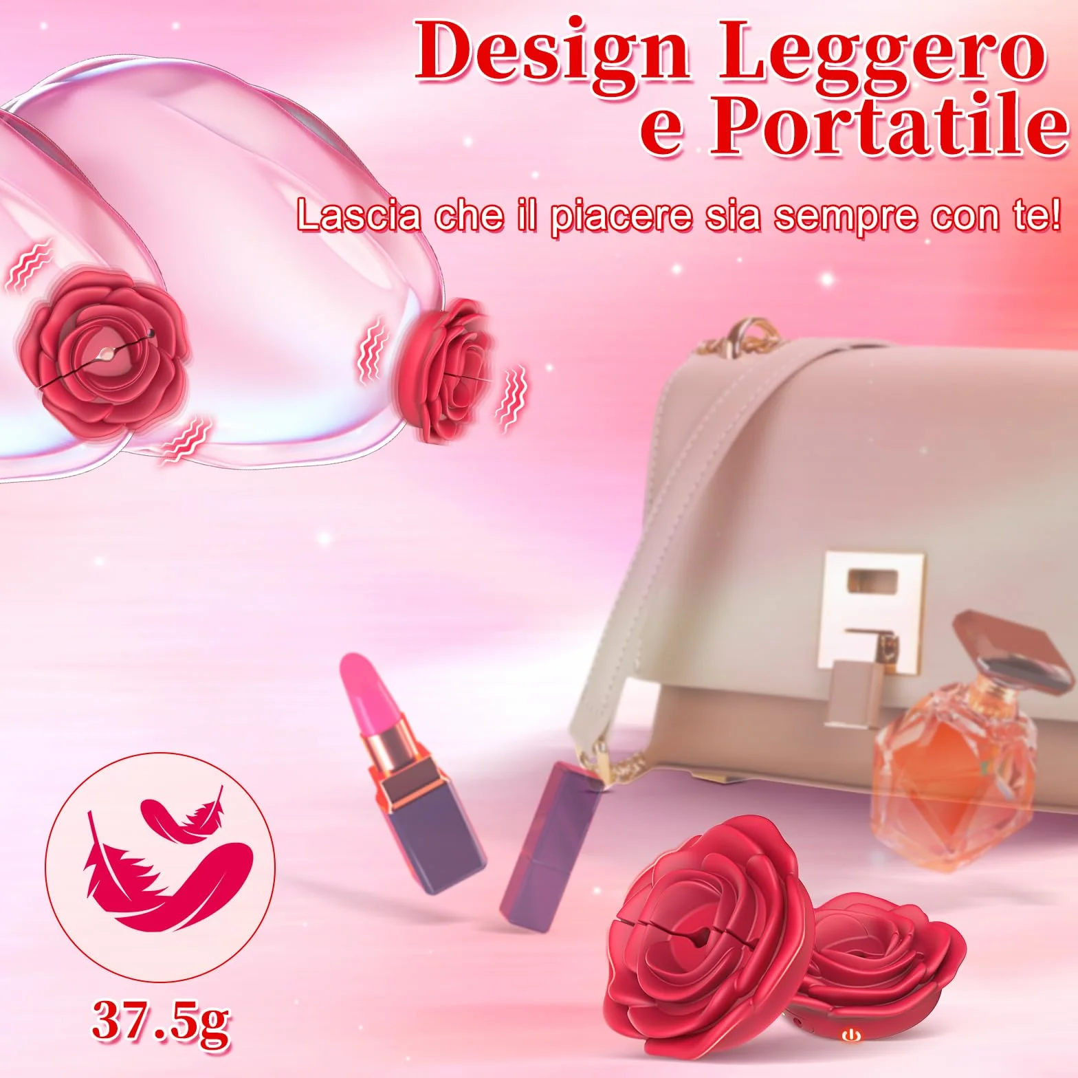 Pinze Capezzoli BDSM Sex Toys per Donna - Morsetti per Capezzoli Regolabili Stimolatore Capezzoli Femminile con 10 Modalità Forti, Vibratoreper Donna Professionale con Telecomando Sexytoysys Coppia