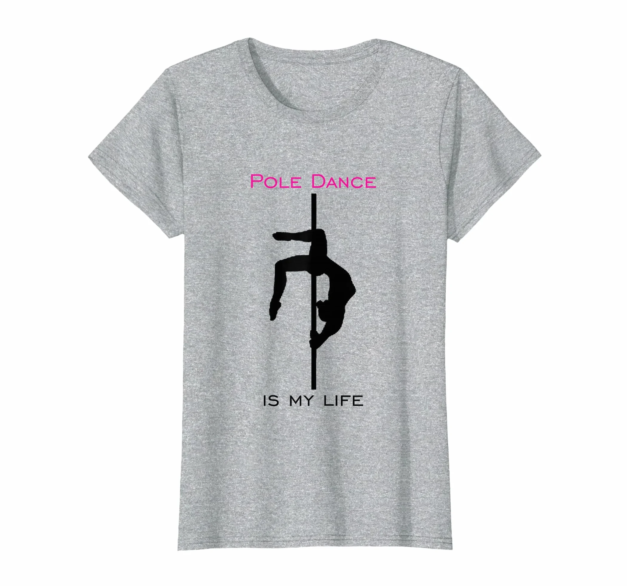 Pole Dance Bewegung Silhouette Donne Poledance Maglietta