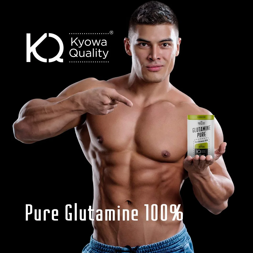 anderson L-Glutammina Pura vegetale in polvere, kyowa quality®, favorisce l'idratazione muscolare, absolute series GLUTAMINE PURE – made in italy