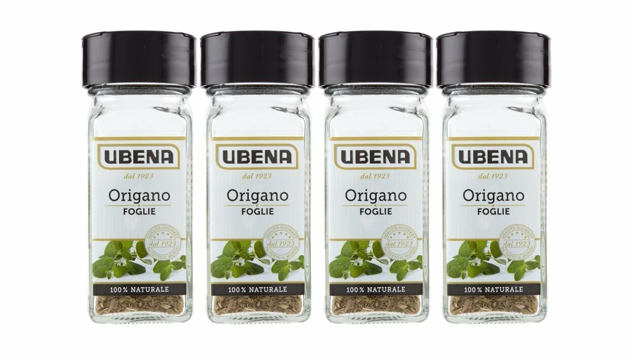 Origano in Foglie UBENA 4 x 8 g Vasetto