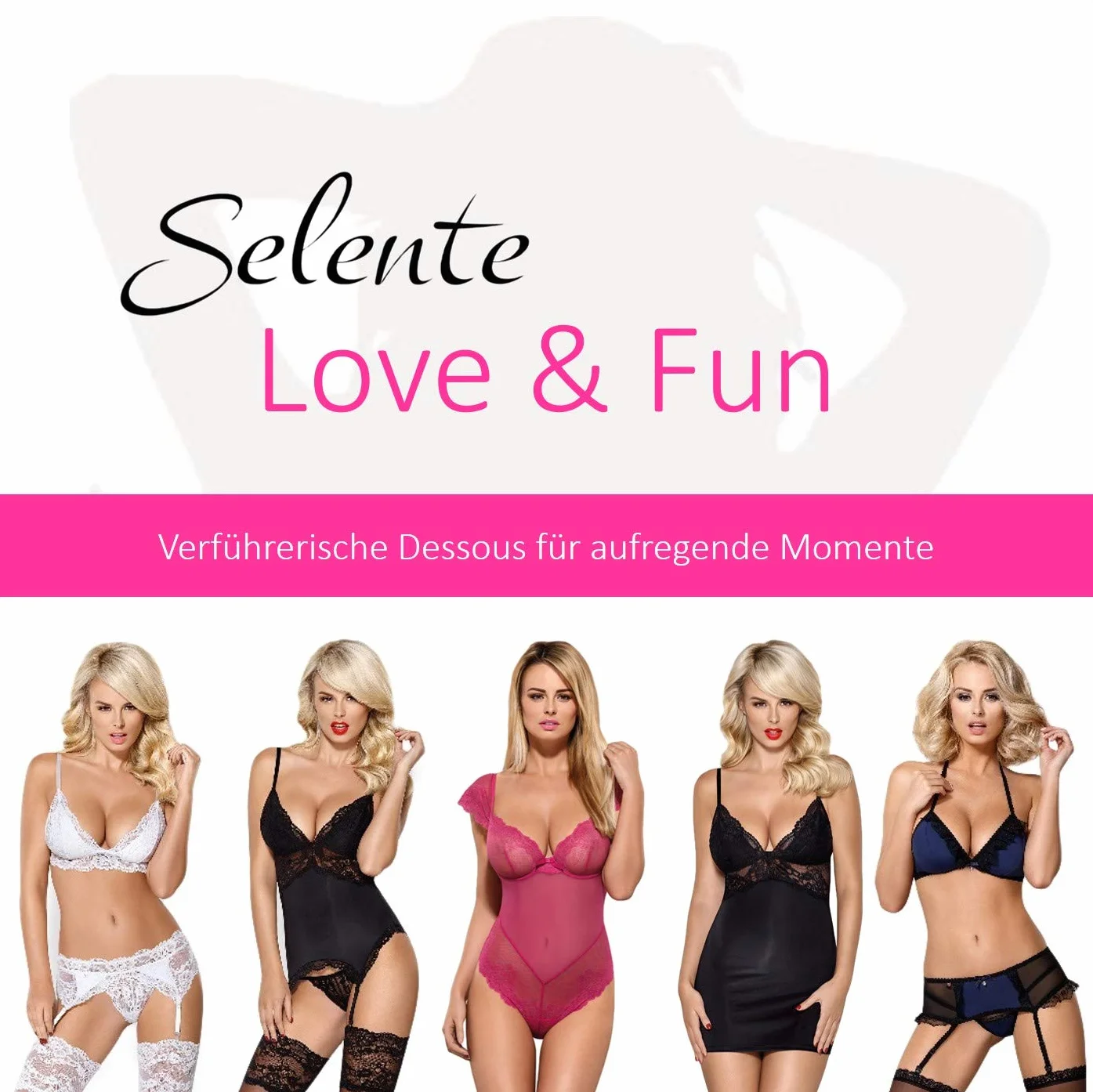 Perizoma da donna seducente con cavallo aperto Selente Love & Fun