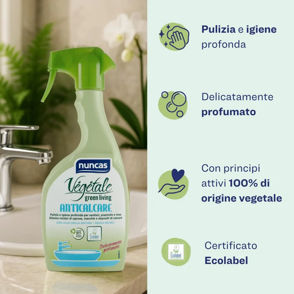 Nuncas Vegetale Detergente Anticalcare 500ml