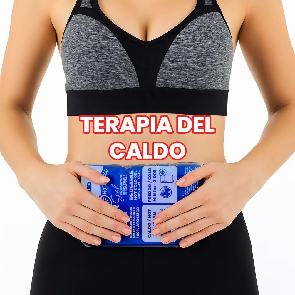 SicurAid Gel Caldo Freddo Riutilizzabile Impacco Termico 1 Pezzo 11x26 cm Made in Italy