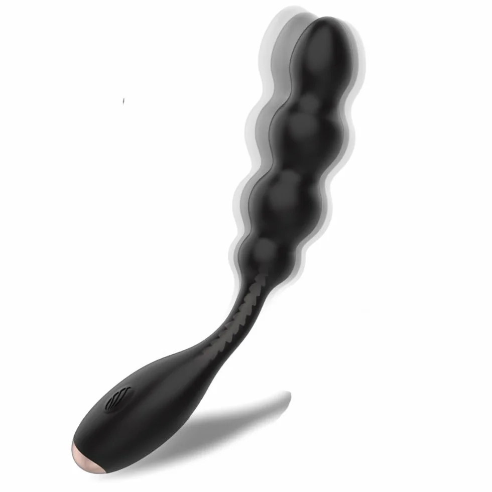 Màssaggiatòre Prǒstаtico Elettrico Wireless Portatile con Anèlli Pène, Plugs Pròstàté Màssaggiandò 9 Modalità di Màssàggio
