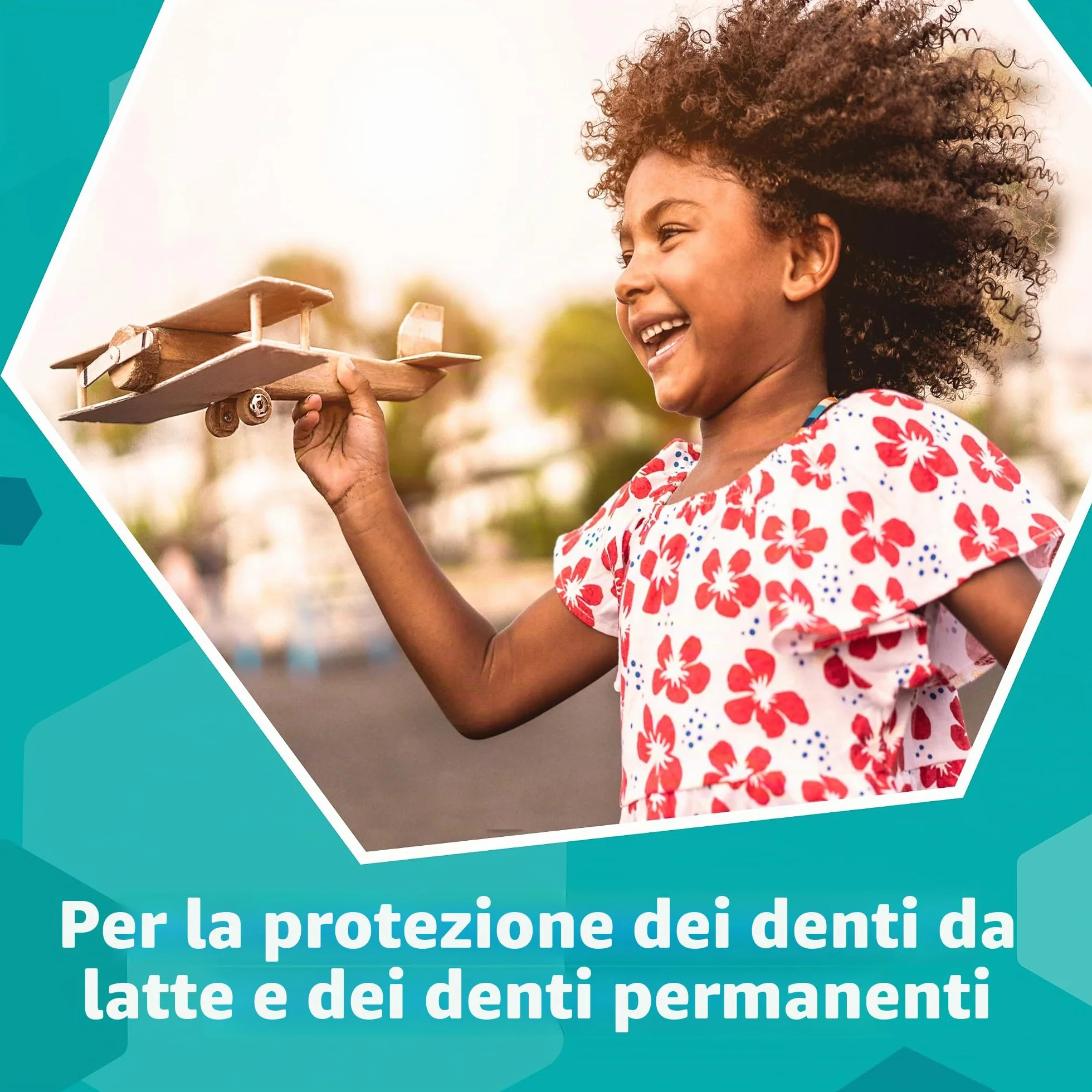 Odol-med3 dentifricio dentifricio per bambini dai 6 anni in su, per proteggere denti da latte e denti permanenti, 75 ml