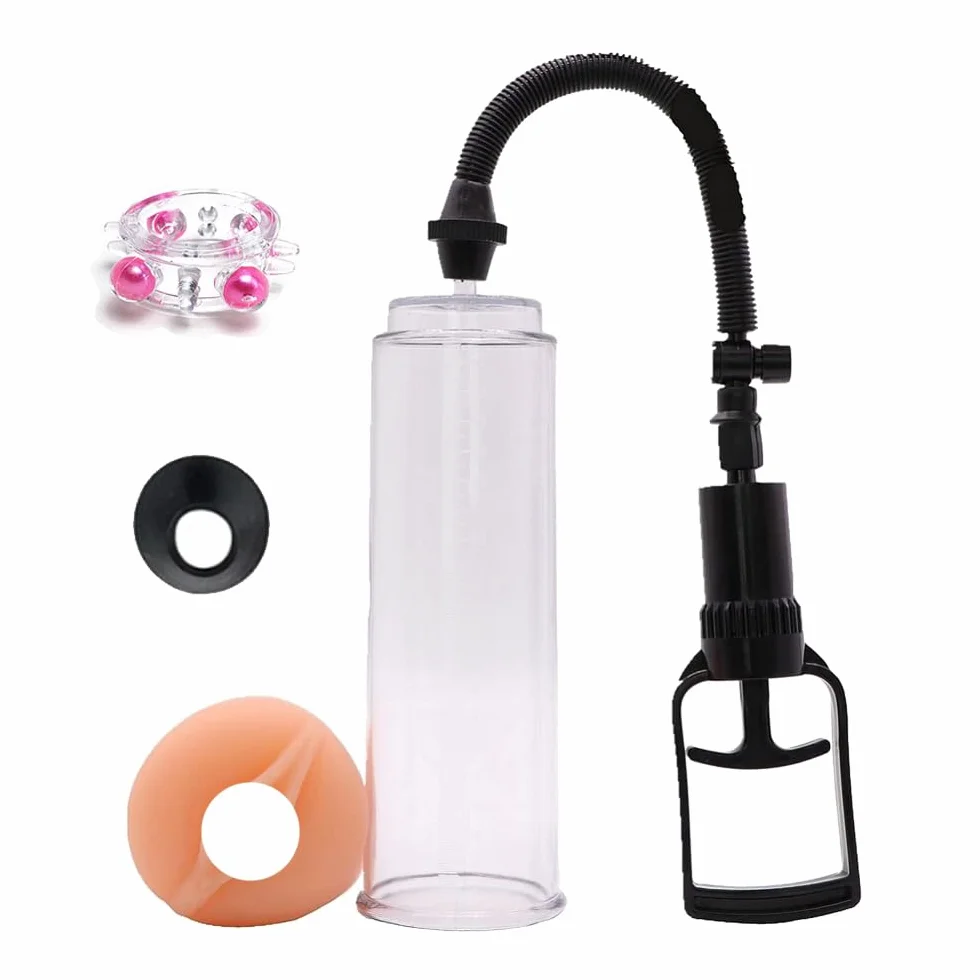 Glowdolls Allenamento Pompa vuoto per Uomini Permanente Vacuum Device per Allunga Acqua Allungamento Ingrandimento Pump Toys -fi2