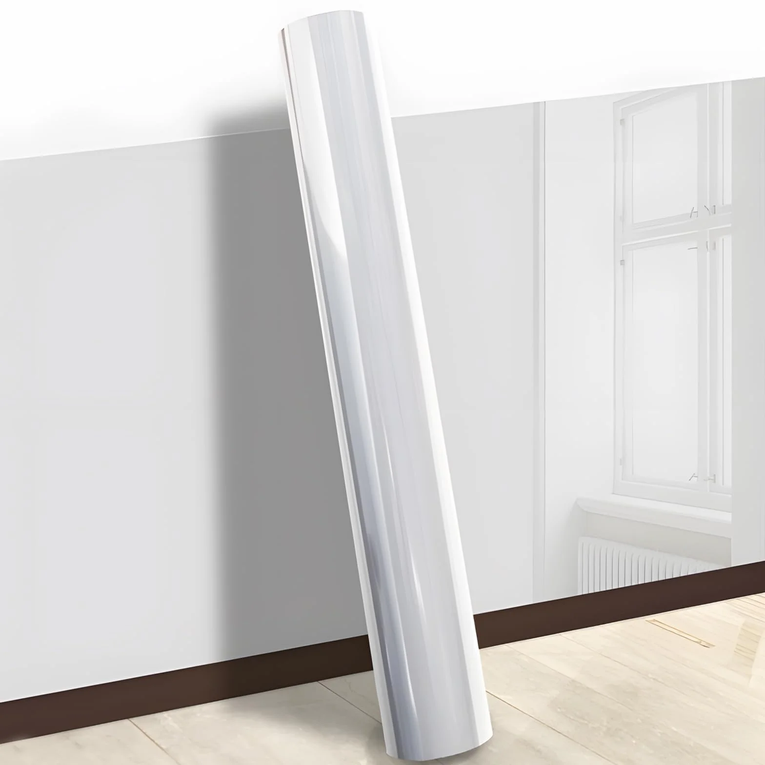 4 Rotoli da Pellicola Adesiva Trasparente, Pellicola Protettiva Pareti Elettrostatica, 40 * 200 Cm, Adesivi Elettrostatici, Antimacchia e Antispruzzo, Adatti per Cucine, Mobili, Uffici e Scuole
