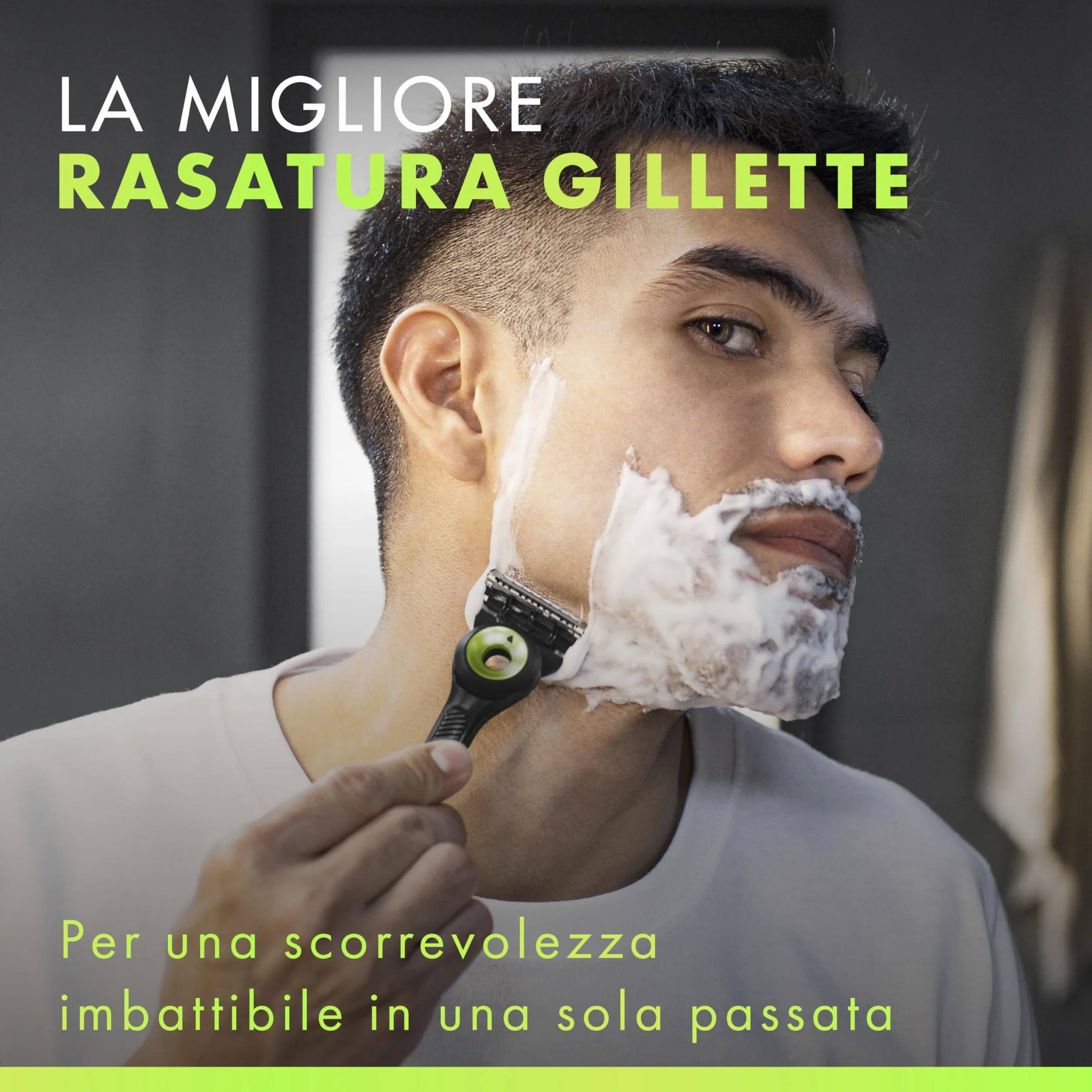 Gillette Labs Lamette di Ricambio per Rasoio da Uomo, Confezione da 10, Compatibili con Gillette Labs con Barra Esfoliante e Heated Razor, Rasatura Profonda Uomo, Lame di Precisione