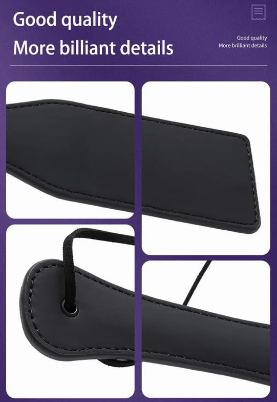 Racchetta in Pelle Nera, Accessori di Fitness Resistenza, Yoga, Allenamento di Forza, Regalo-H13