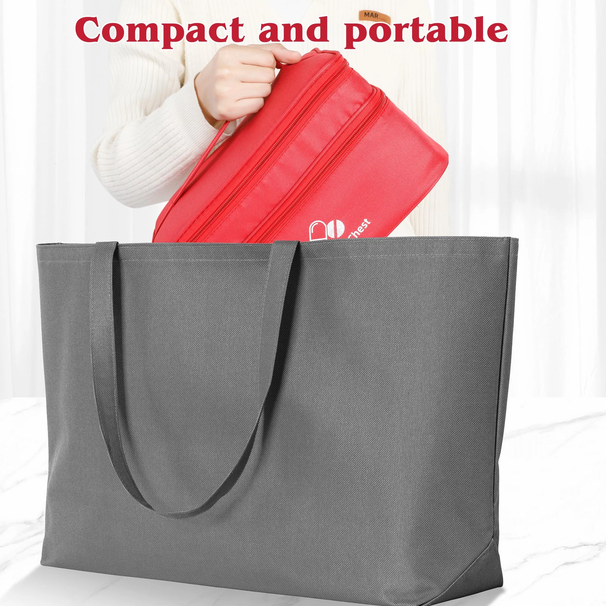 Romon Borsa Pronto Soccorso Viaggio Impermeabile, Kit Pronto Soccorso Vuota Alta Capacità Borsa Medica Portatile