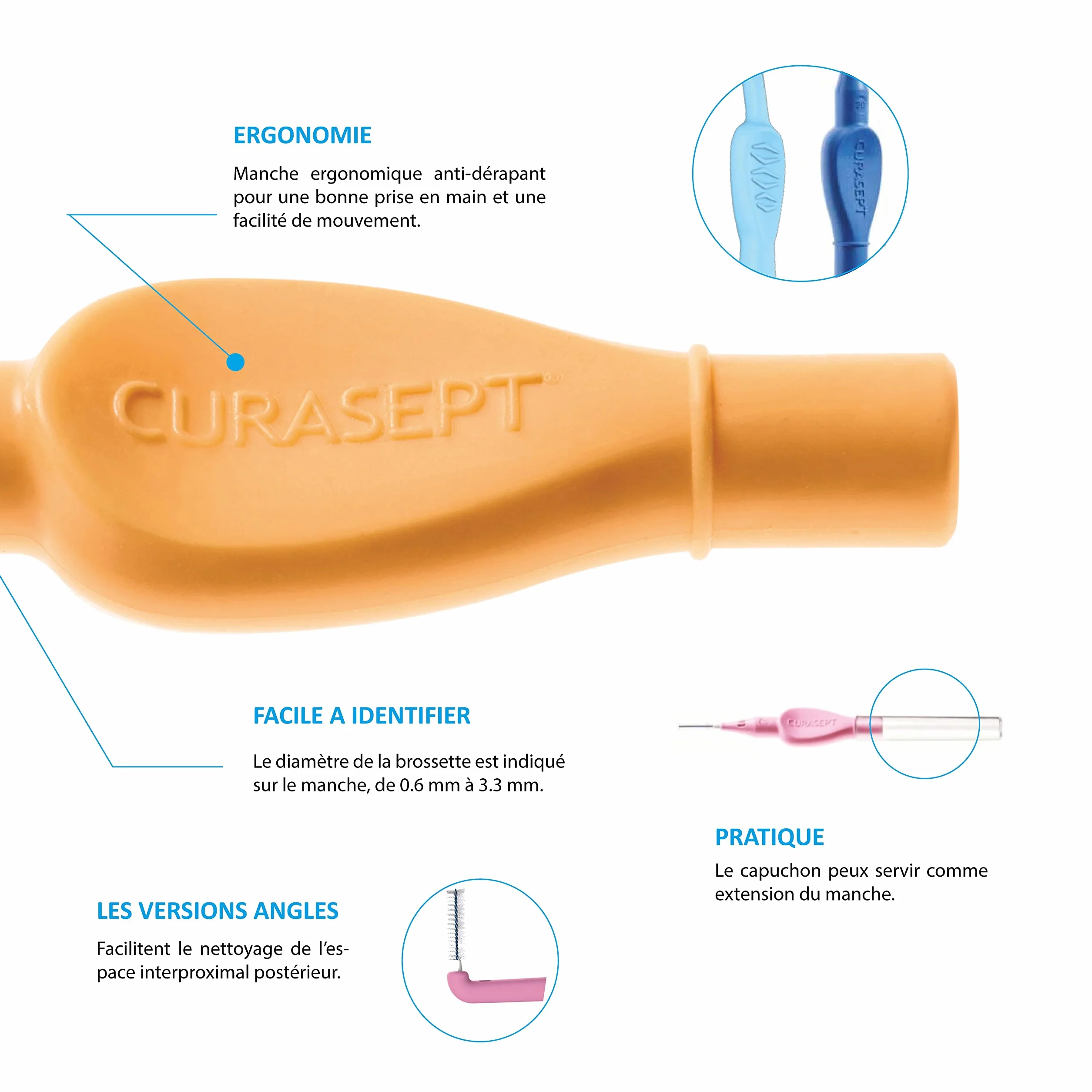 Curasept Proxi Treatment T17 Cone Scovolino Interdentale 6 sztuk