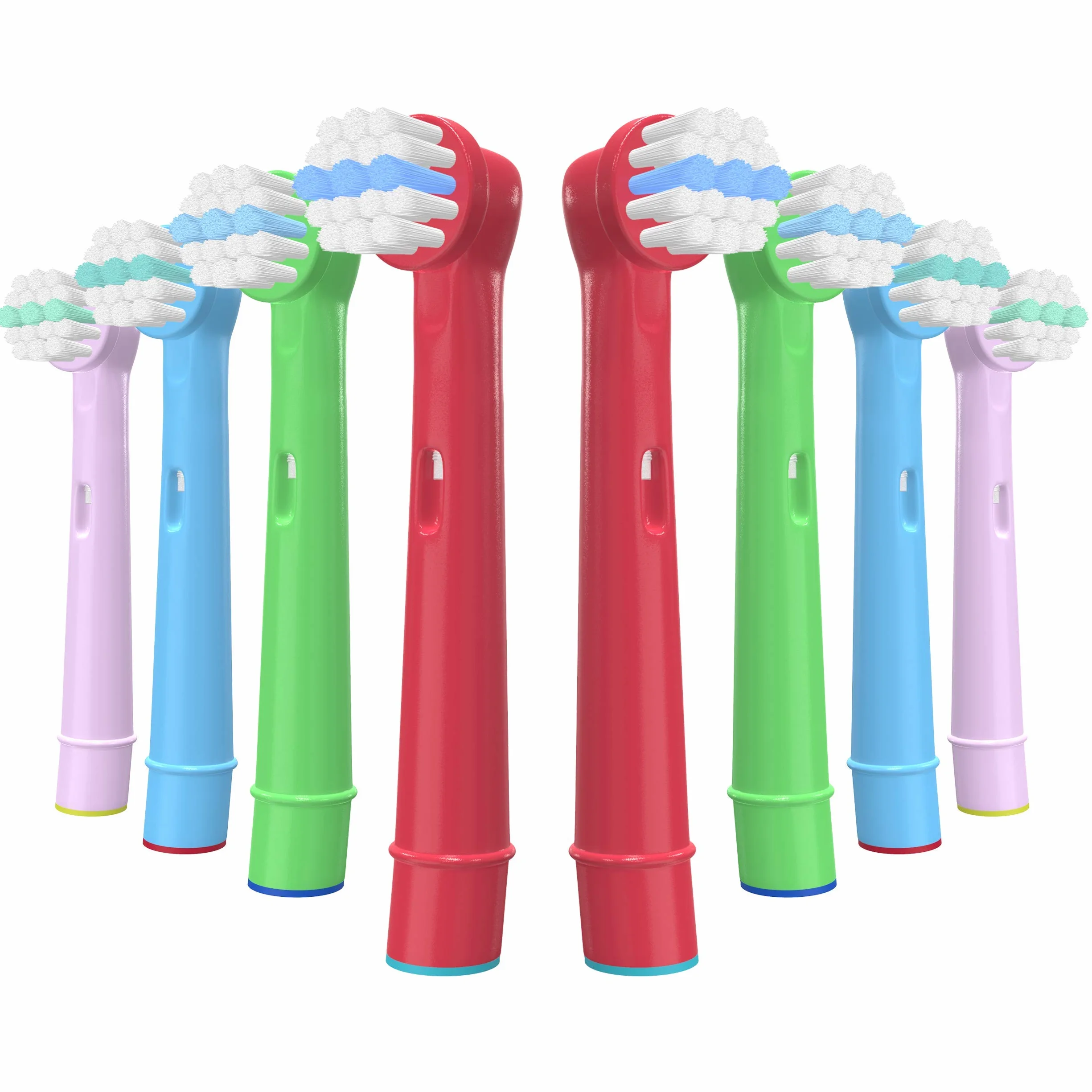 YanBan 8 pezzi Testina per spazzolino per bambini per Oral B, testine di ricambio per Braun kids spazzolino elettrico