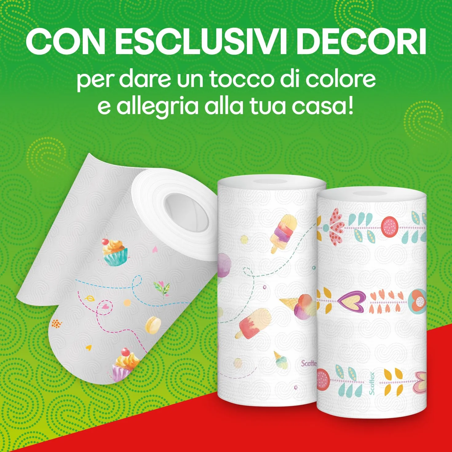 Scottex Carta Da Cucina Tutto Fare Ultra Assorbente 24 Maxi Rotoli FSC