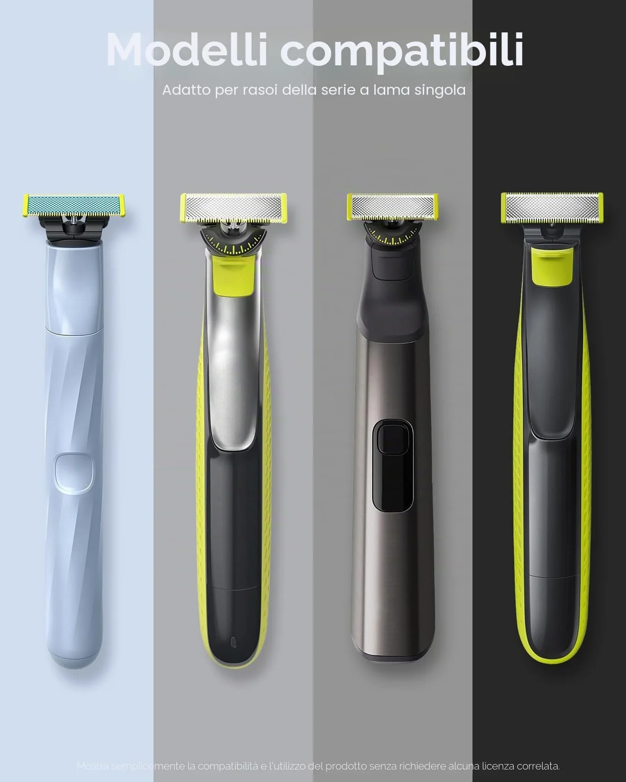Philips OneBlade Custodia QP2824/30 QP2620/30 QP2724/30 QP2734/30 Ricambi Rasoi Portatile