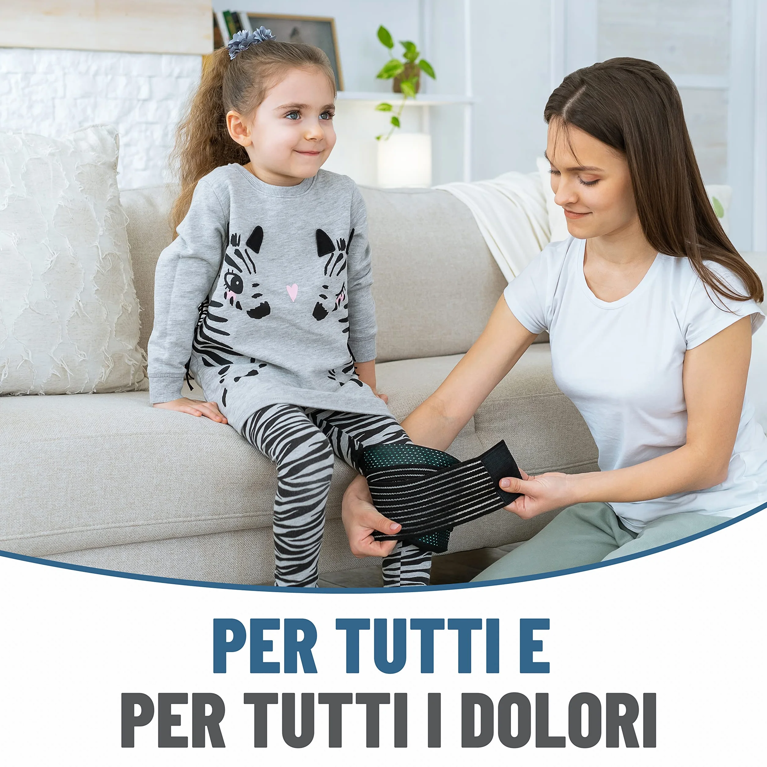 Buste Ghiaccio Gel Riutilizzabile con Custodia Multiposizione in Tessuto - Effetto Caldo e Freddo per microonde e congelatore