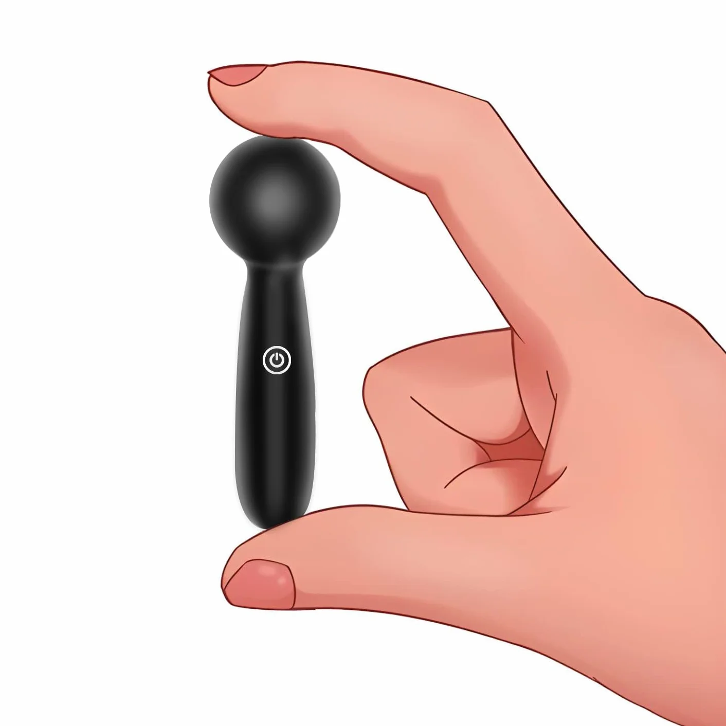 Vibratoreper Donna Professionale Vibratore Piccolo 10 Modalità di Vibrazione Sexytoysys Donna Coppia Vibratoreper Donna Punto g Squirting Vibratoriper Donne Sex Toys Stimolatore Clitoride (Nero)