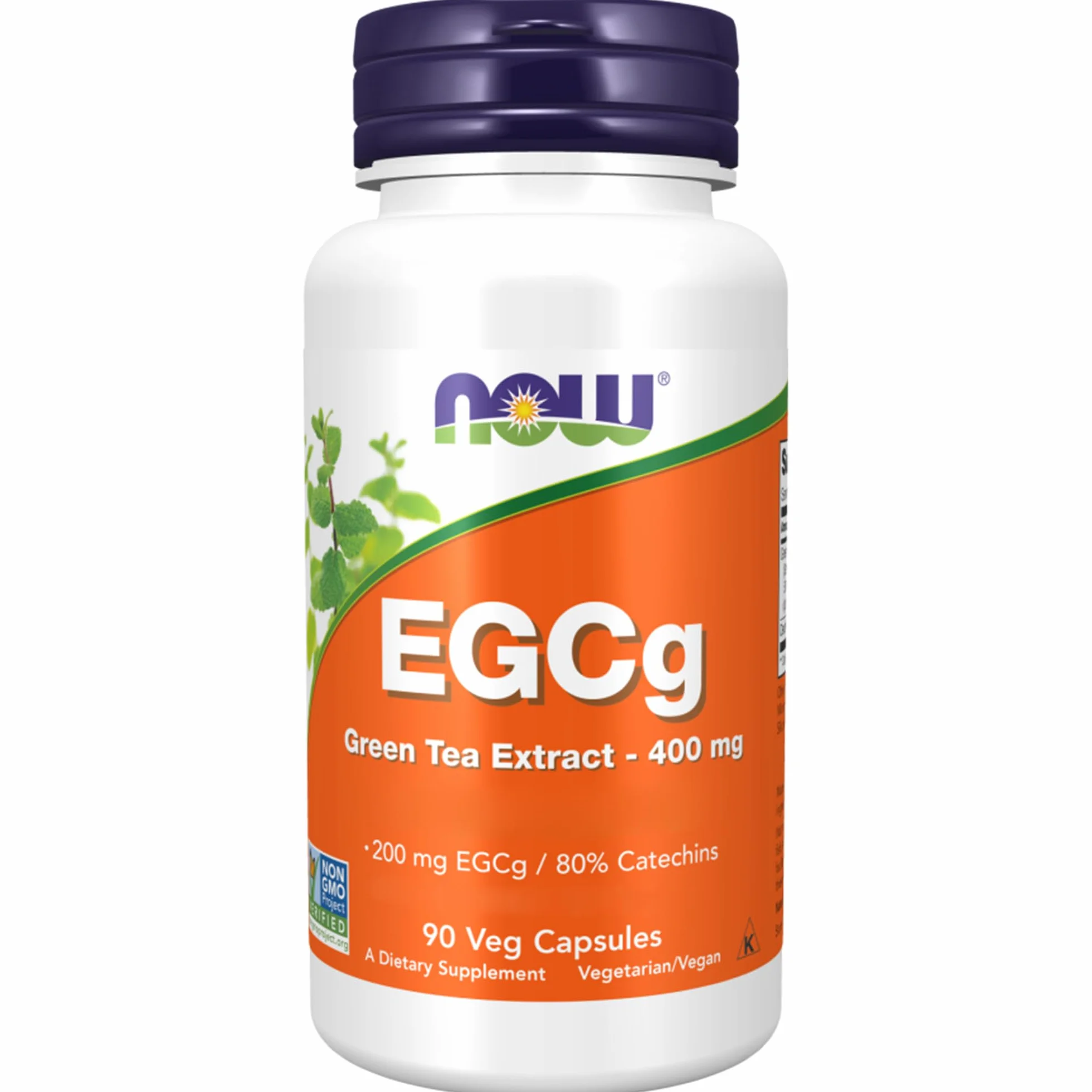Now Foods, EGCG Green Tea Extract, 400 mg, 90 Capsule vegane, Testato in Laboratorio, Senza Glutine, Senza Soia, Vegetariano, Non OGM