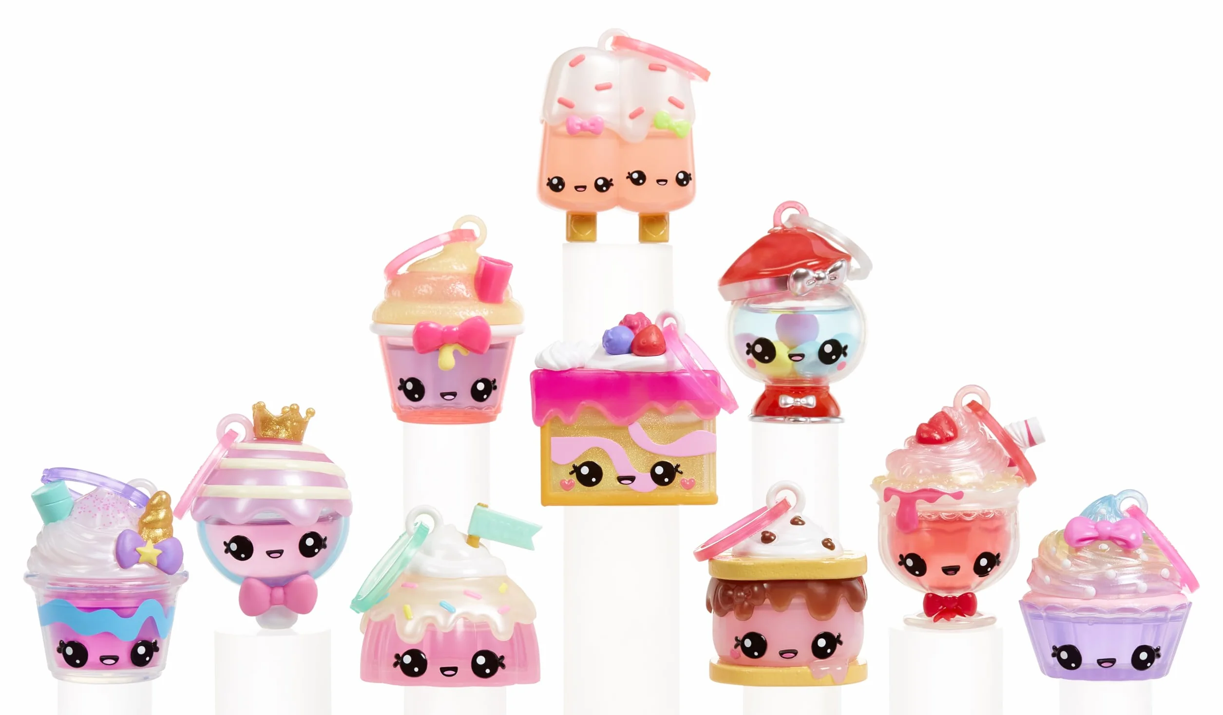 Yummiland Num Nom Body Scents Series 2 Bambola - 10 Personaggi, Confezione Cieca, Fragranza Fai-da-te, Profumo Roll-on, Oggetti da Collezione 4+
