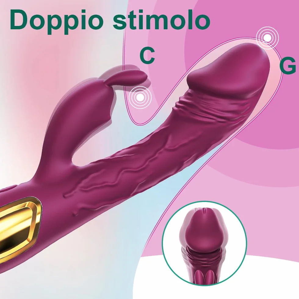 Vibratoreper Donna Professionale Sexytoysys Uomo Piccolo Dildo Realistico(Marrone)