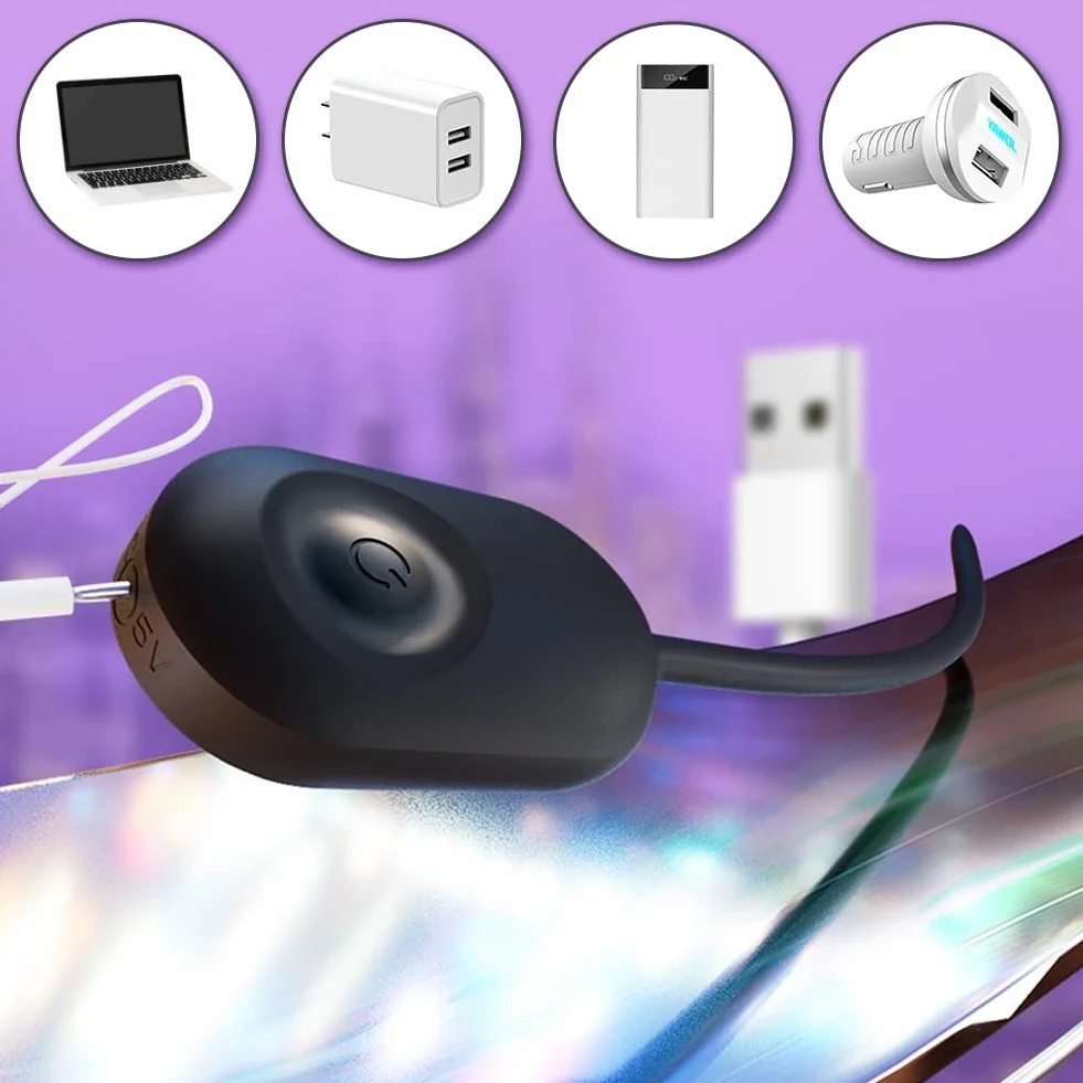 Roluck Dilatatori uretrali 10 modalità di vibrazione Dilatatore per pene in silicone Silenzioso, impermeabile, ricaricabile via USB Flessibile e liscio Giocattolo sessuale per uomini principianti