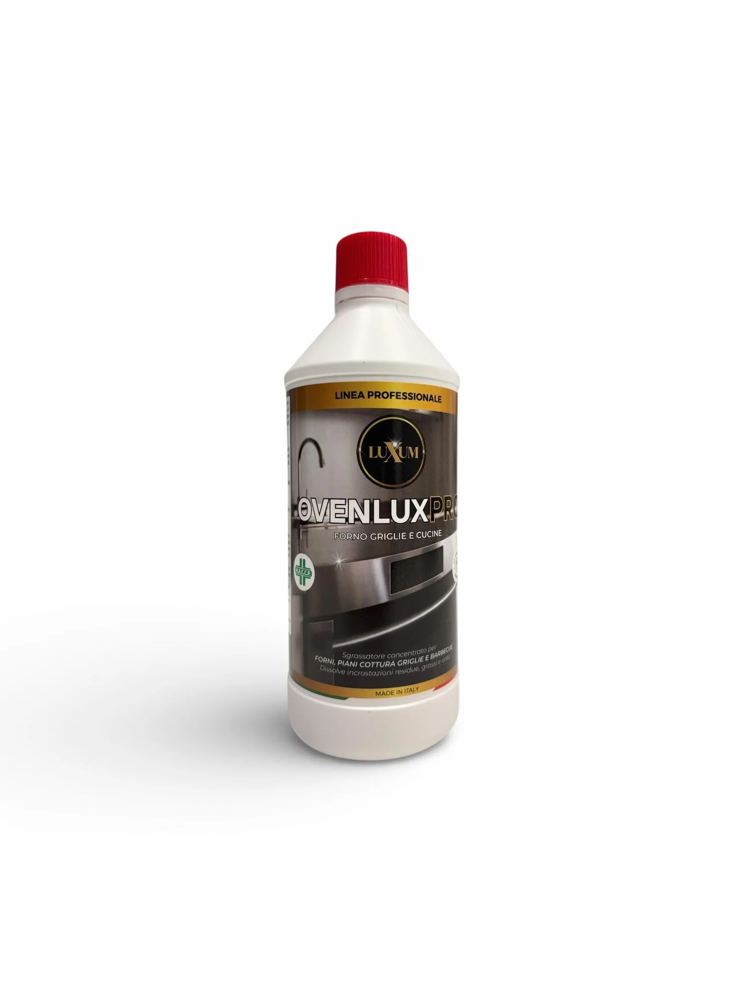 OvenLux PRO Detergente sgrassante decarbonizzante HACCP – 750 ml