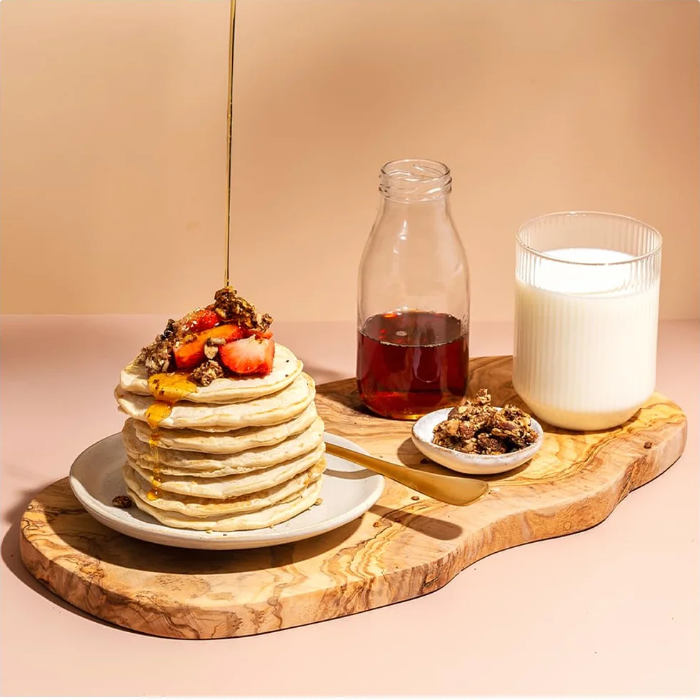 Protein Works Preparato Per Pancake Vegani 1kg Alto Contenuto Proteico Basso Zucchero