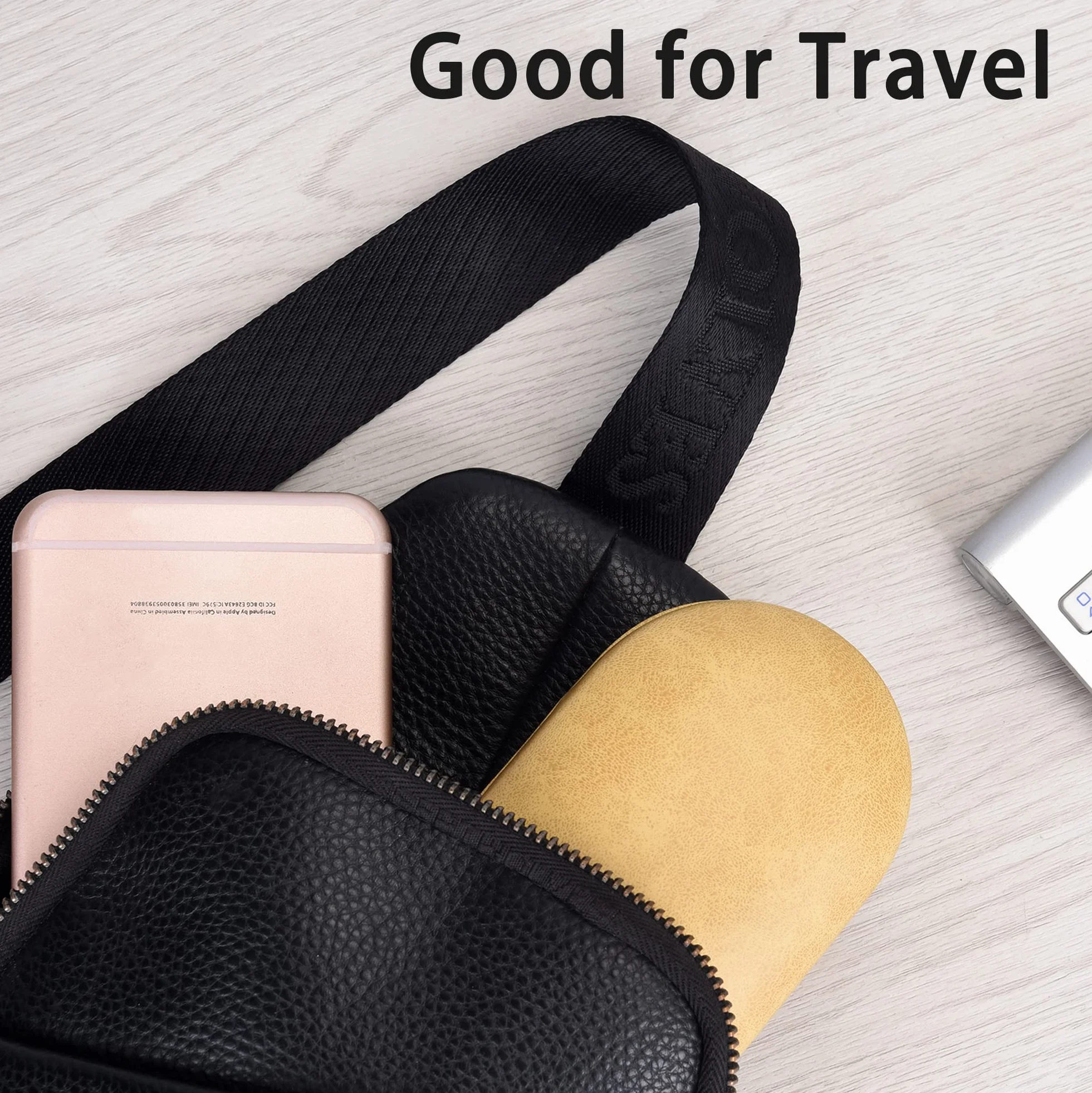 Muf 2 in 1, custodia per lenti a contatto portatile e custodia per occhiali, design doppio uso con specchio integrato, pinzette e soluzione per lenti a contatto, bottiglia inclusa per set da viaggio