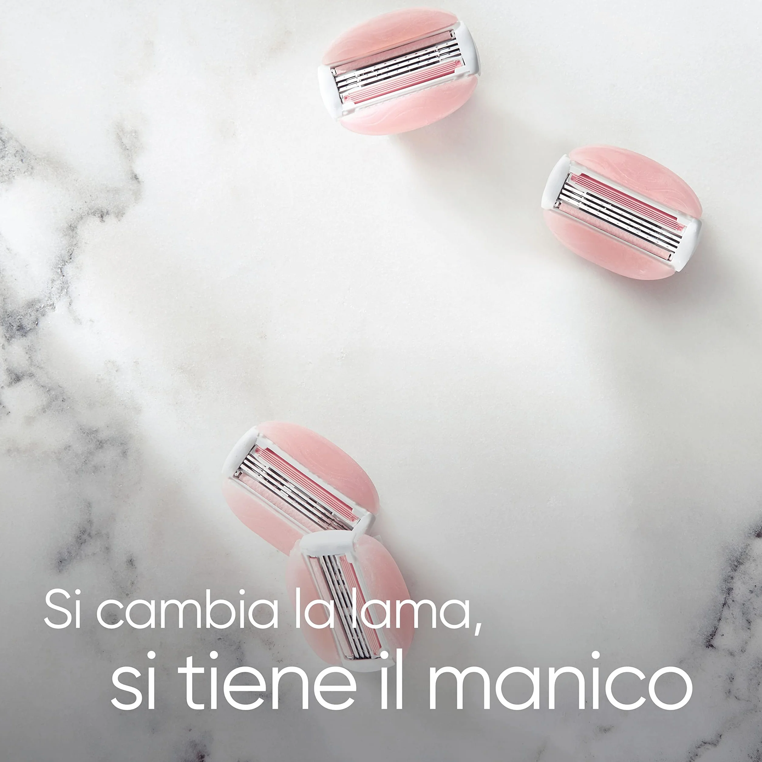 Gillette Venus Comfortglide Spa Breeze, RASOIO DONNA, 8 LAMETTE (da 3 Lame), per una Rasatura Fluida Profonda e Duratura, IDEA REGALO DONNA