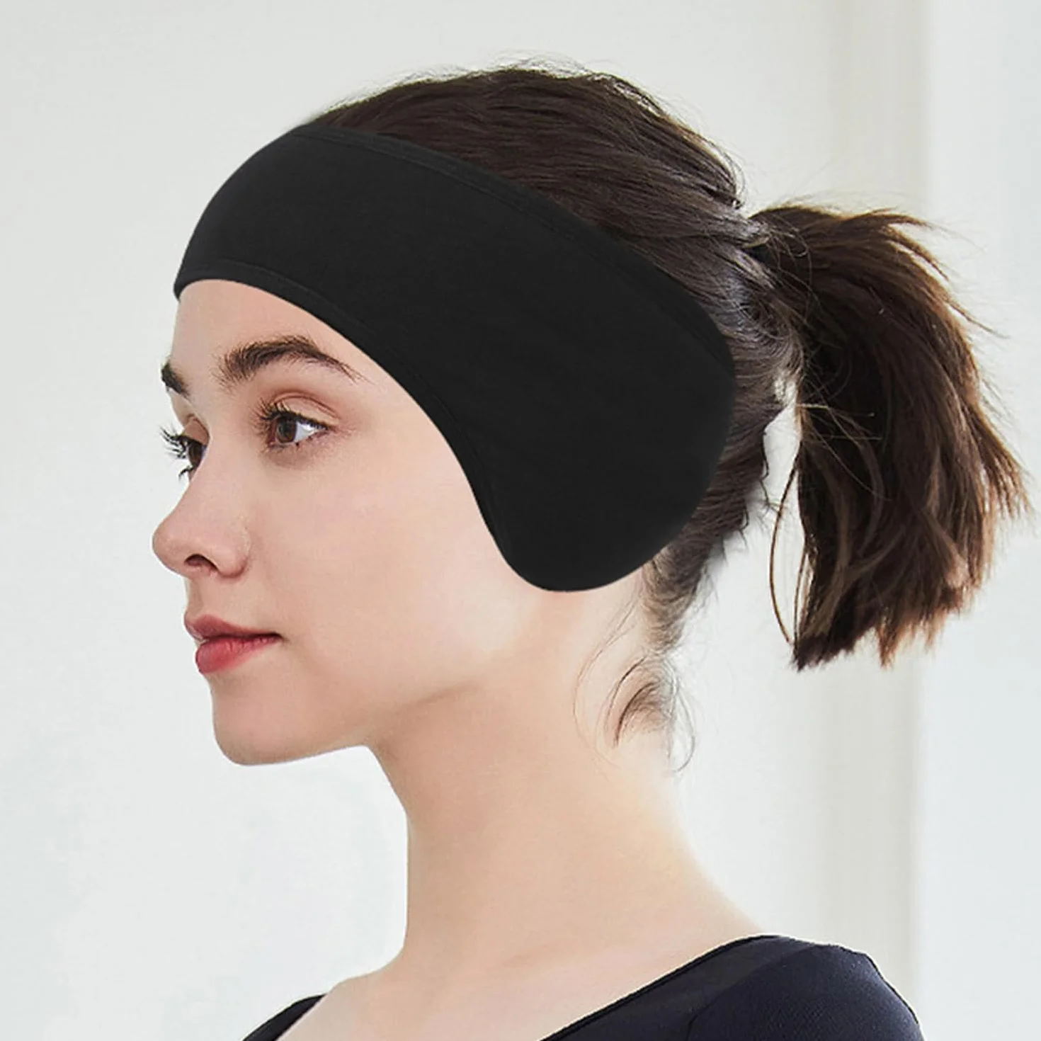 1 Pezzo Di Cuffie Antirumore Resistenti Al Freddo E 1 Paio Di Tappi Per Le Orecchie, Cuffie Antirumore, Cuffie Termiche, Cuffie Sportive, Cuffie Per Dormire