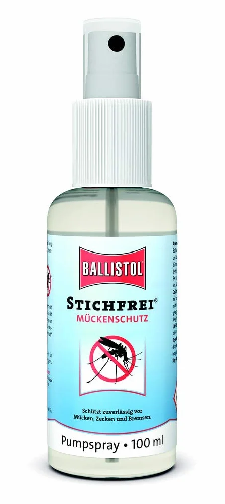 Ballistol Spray Repellente per Insetti Stichfrei 100 ml