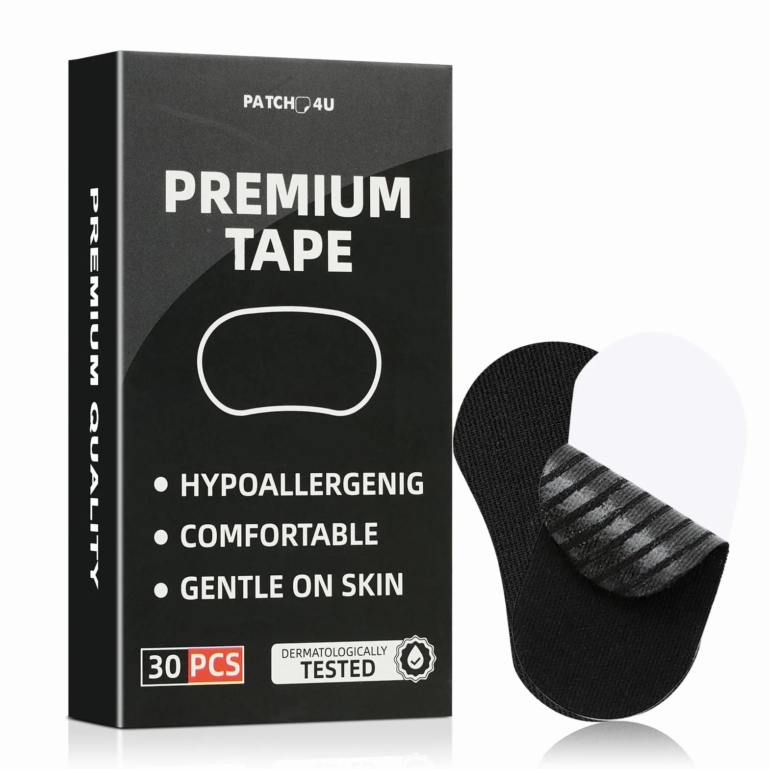 Mouth Tape for Sleeping 90 Pezzi, Cerotti Bocca per Smettere di Russare, Respirazione Nasale