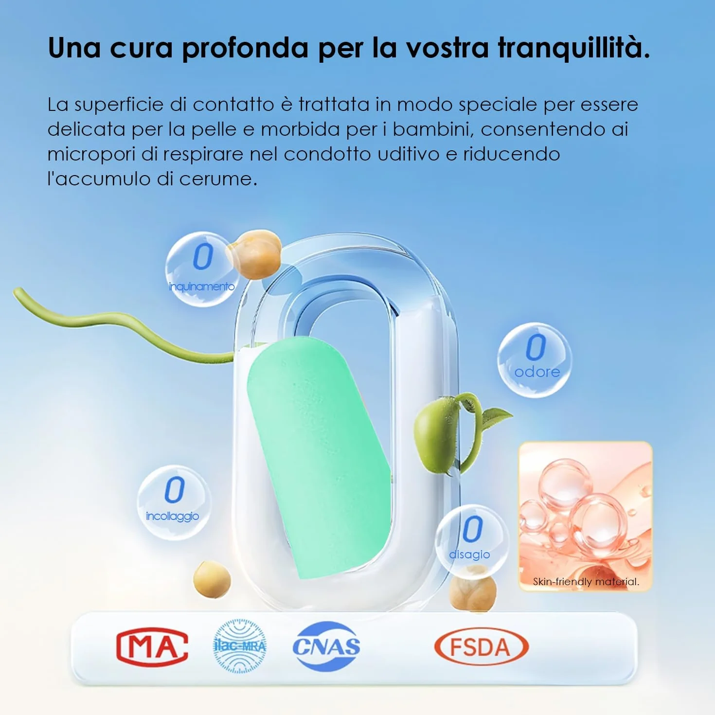 200 Paia Tappi Orecchie Dormire, Tappi Per Orecchie Antirumore Per Dormire, Super Morbidi Per Il Sonno
