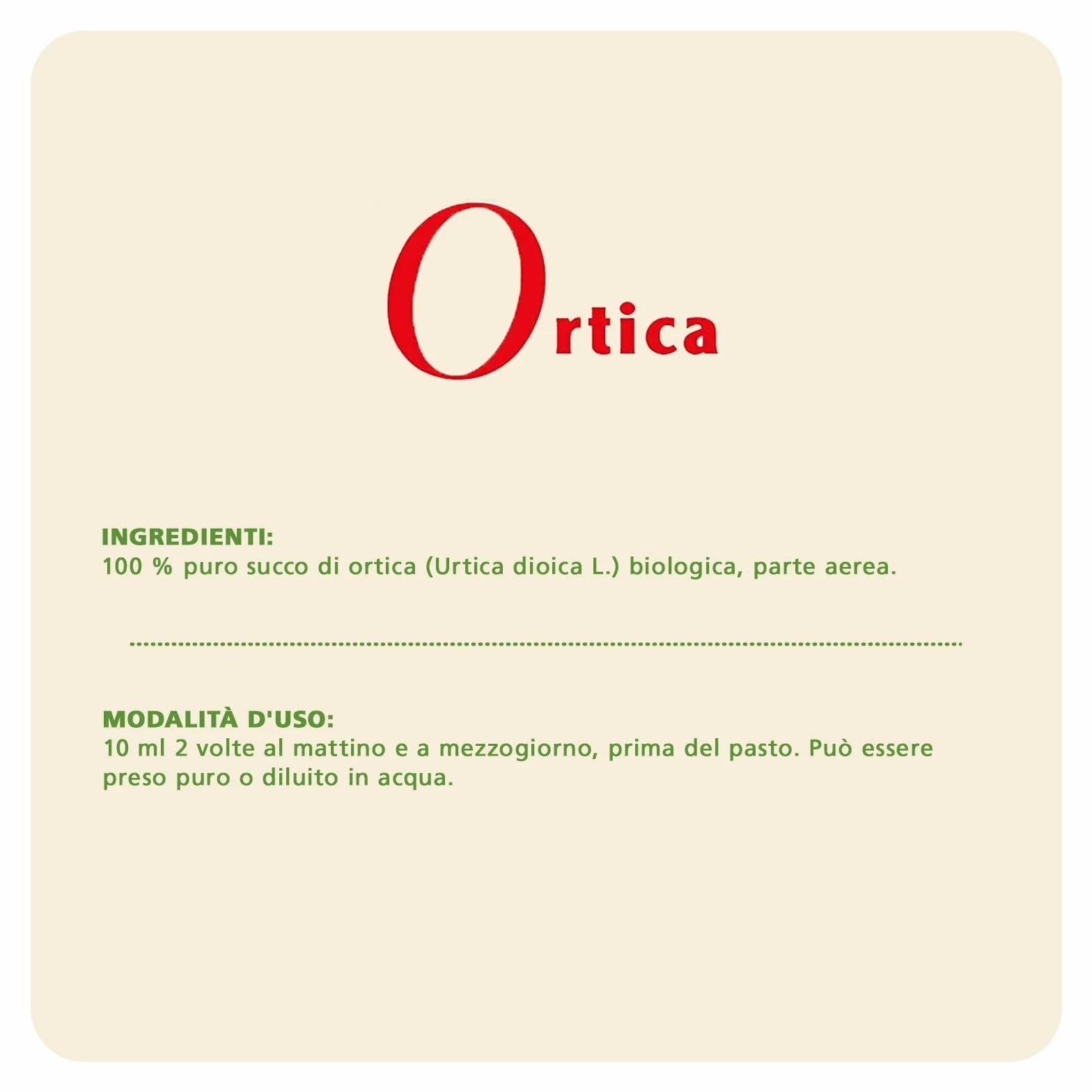 Salus Integratore Naturale Succo Pianta Fresca Ortica Salute Articolare 200 ml