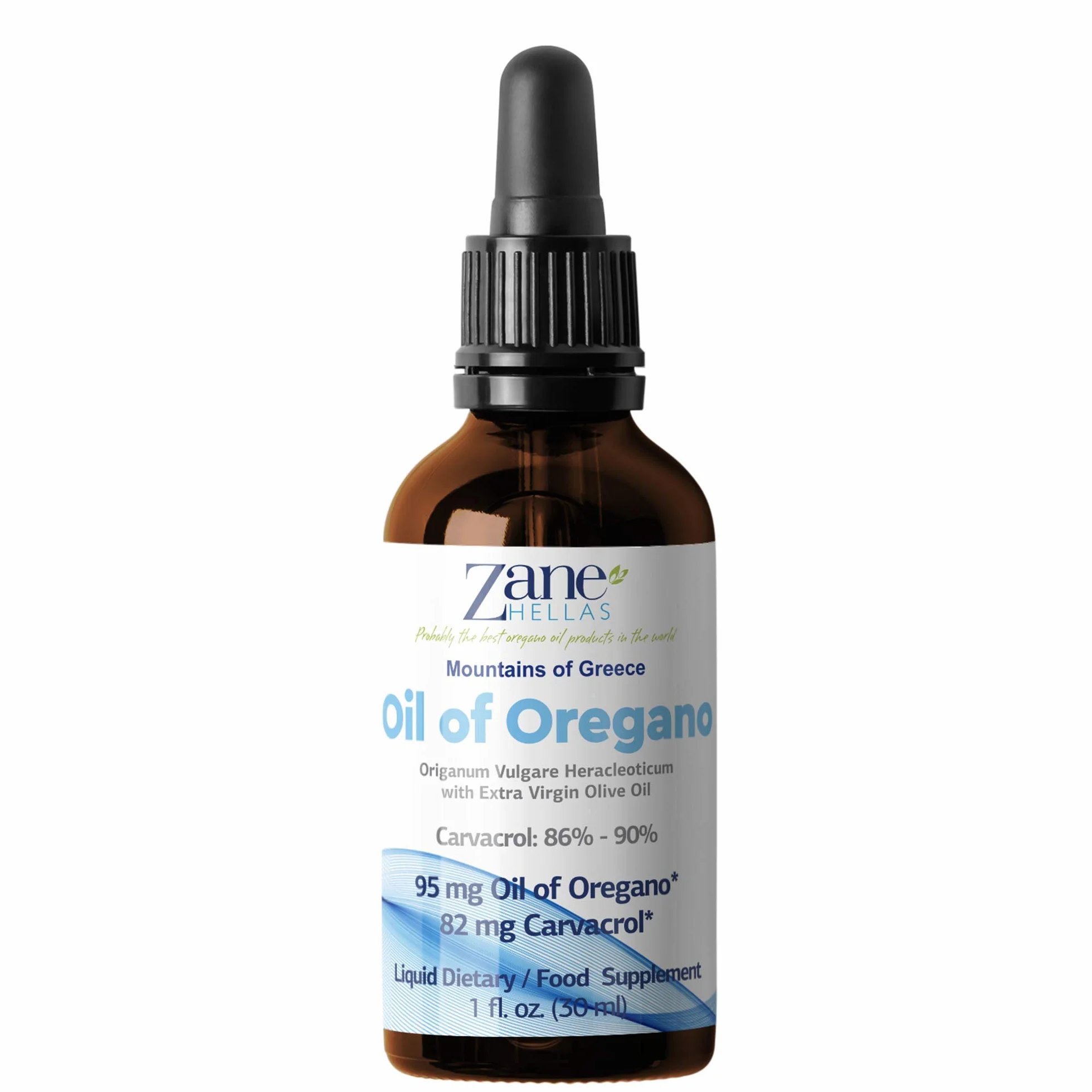 Olio di Origano Puro Greco 50% Carvacrolo 86% 30ml