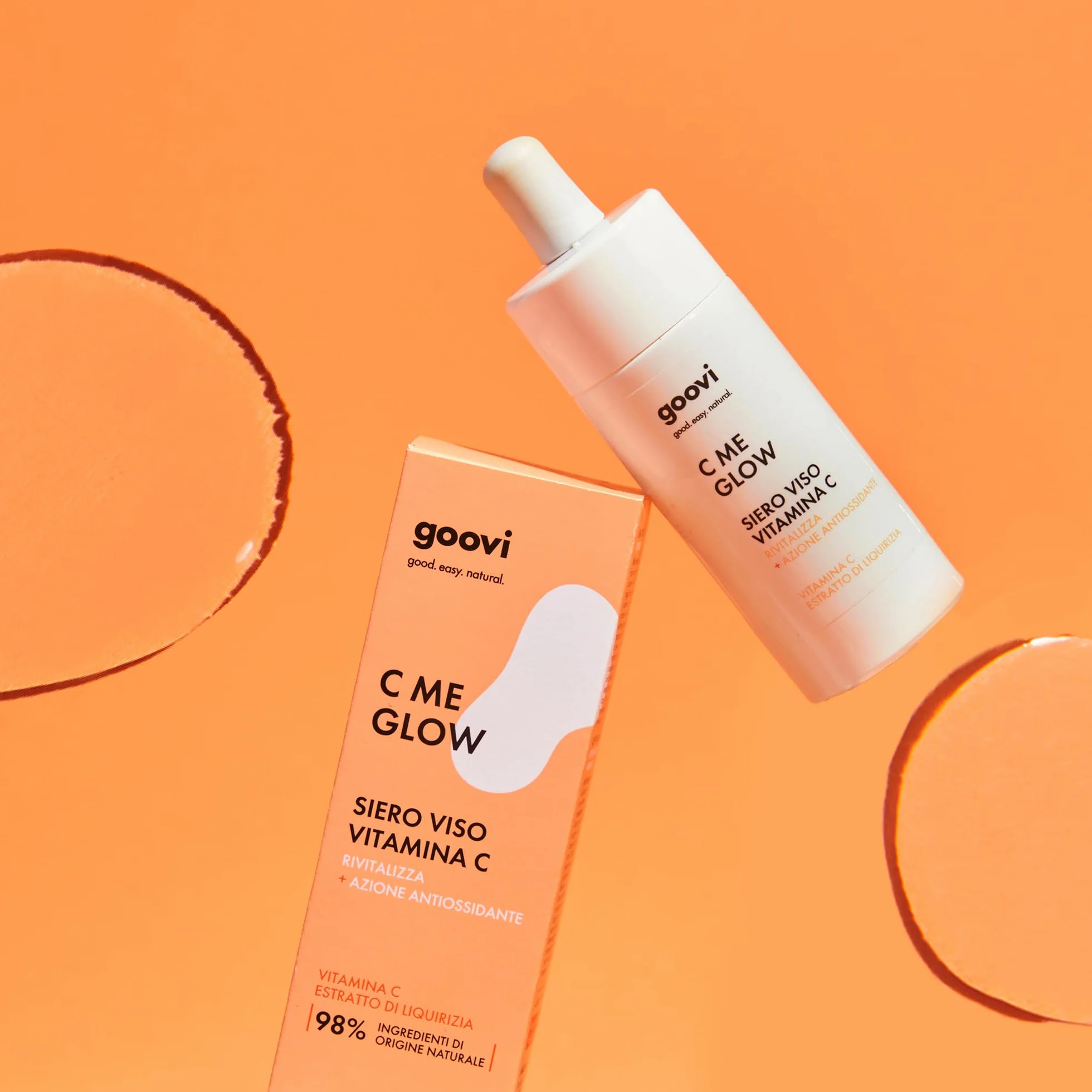 GOOVI C Me Glow Vitamina C Face Serum 30 ml Siero viso antiossidante idratante