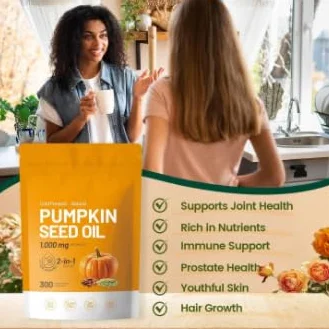 Saw Palmetto con semi di zucca, senza soia, senza latticini, senza OGM | Supporta i capelli