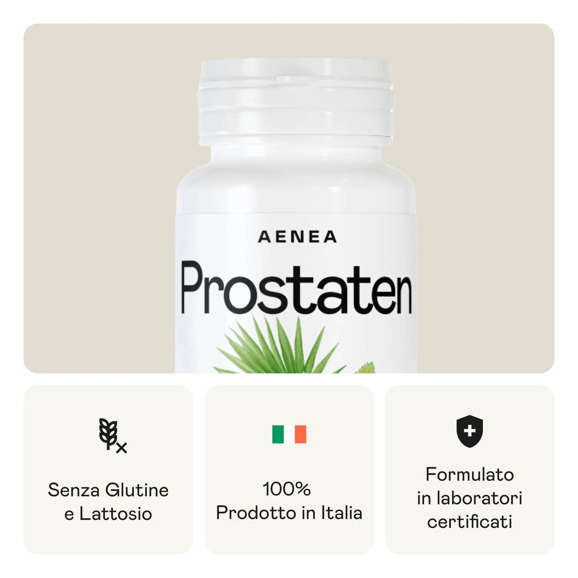 Prostaten Integratore Uomo 60cps 640mg Serenoa Repens Prostata Ortica Alto Dosaggio Benessere Vie Urinarie
