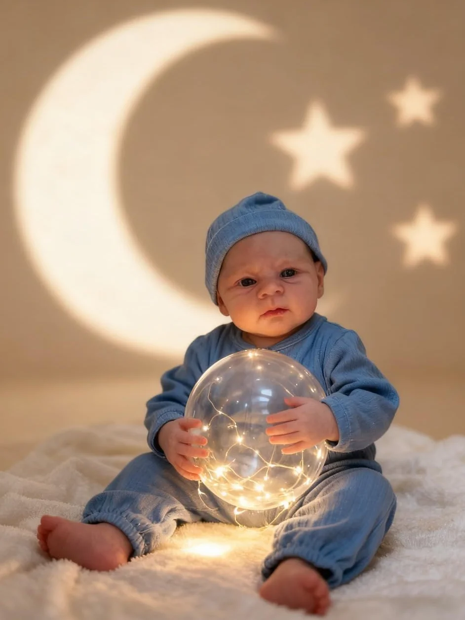 Anano Bambole Reborn Maschio Occhi Aperti 45cm Bambole Neonato Realborn Che Sembrano Vere Prematura Bambolotto Reborn Realistica Maschio Silicone Realistico Cuddle Baby Doll (Moderno)
