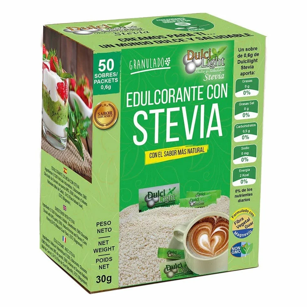 Dulcilight Dolcificato con Stevia 50 uds