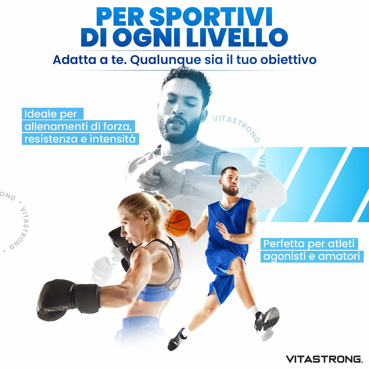 Creatina Monoidrata 3000mg CreaStrong Vegan Pura, Creatina in Polvere Senza Additivi 250g