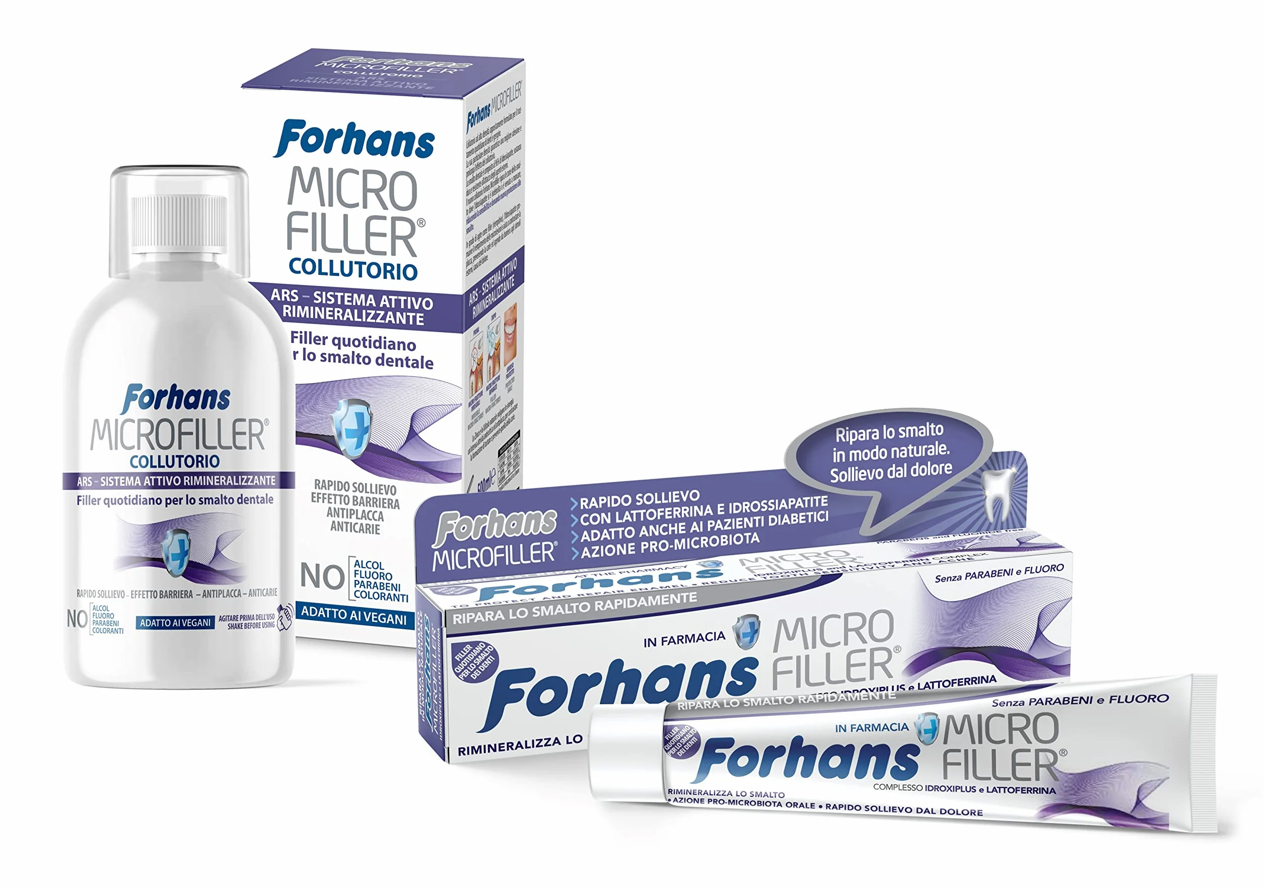 FORHANS MICROFILLER COLLUTORIO 500ml