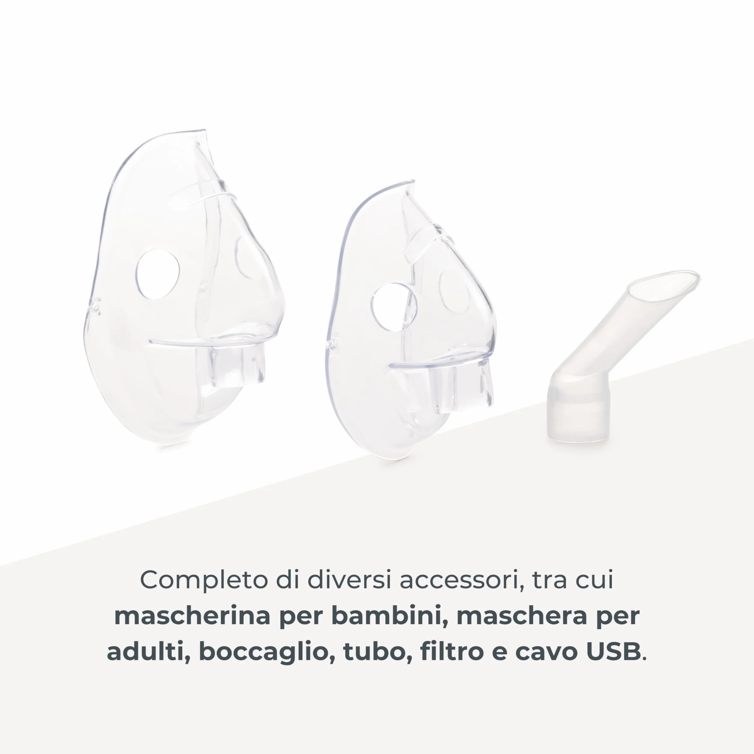 Nuvita 5030 Aerosol a Pistone Portatile con Batteria Ricaricabile