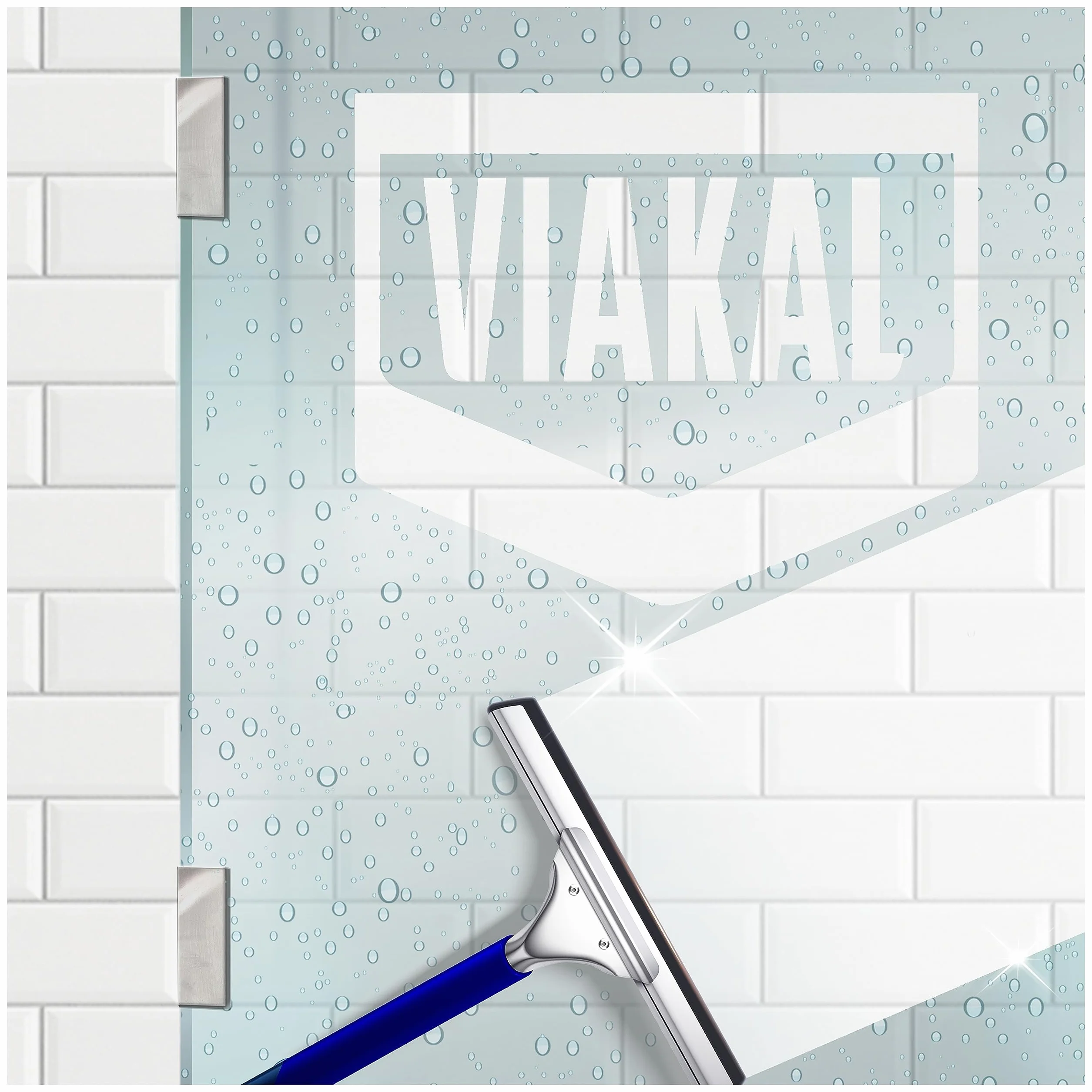 Viakal Doccia Express Pulito Scintillante Senza Risciacquo