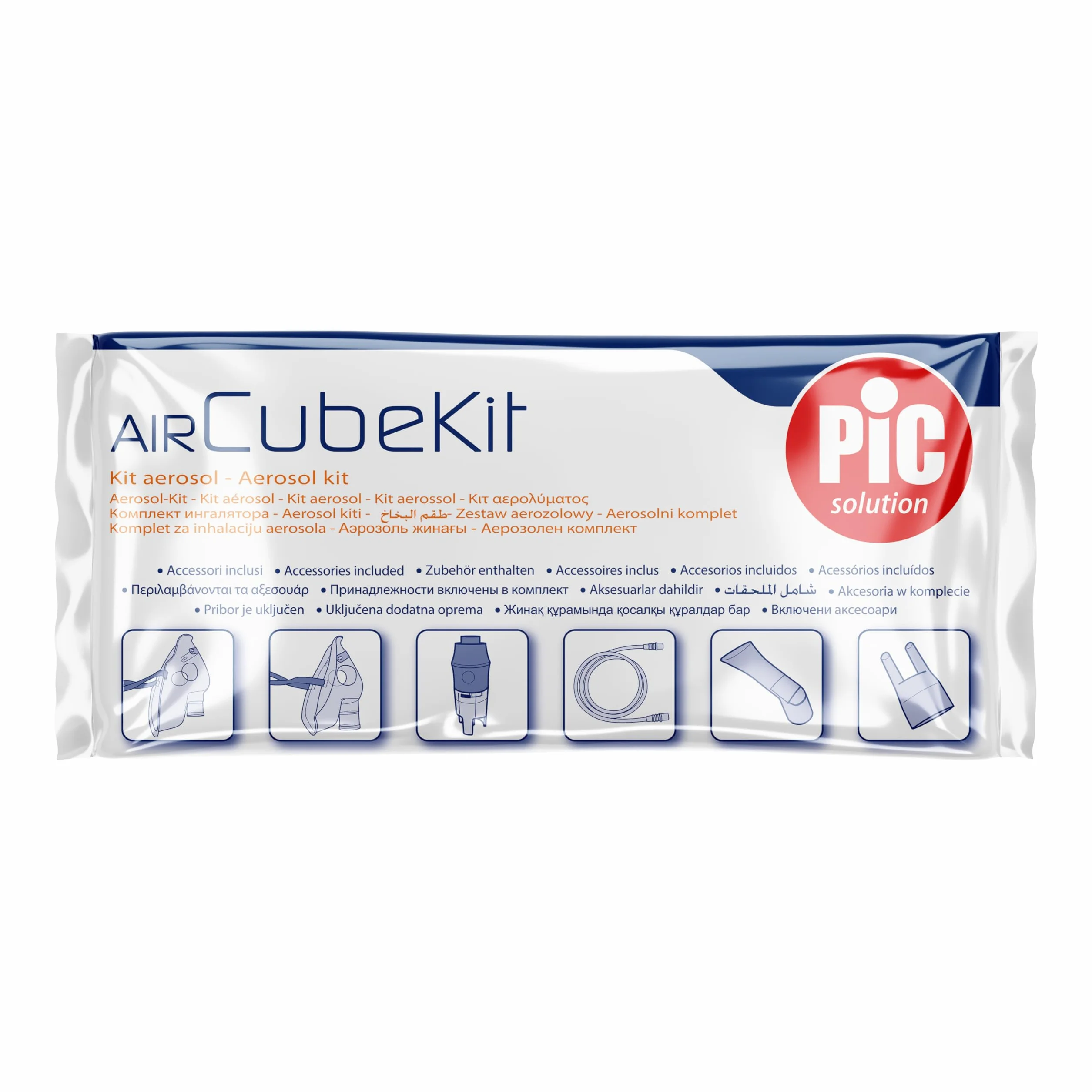 Pic Solution Kit Air Cube Aerosol Bianco Blu Trasparente