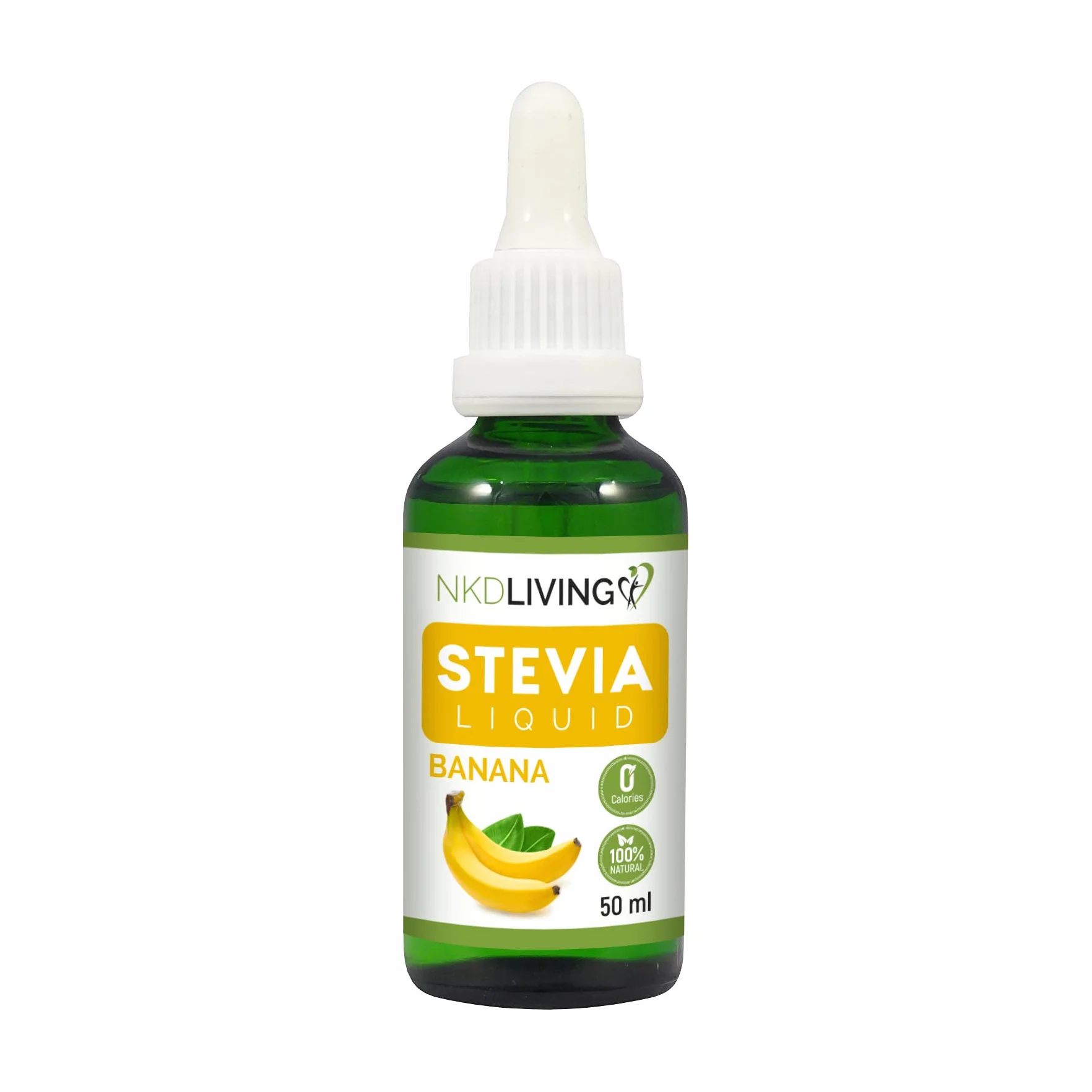 NKD Living Pure Stevia Gocce liquide 50 ml banana