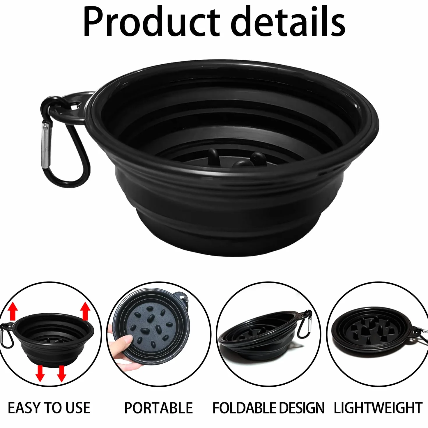 Ciotola da barba, ciotola da barba pieghevole da viaggio per crema da barba, tazza da barba in silicone per rasatura bagnata per uomini