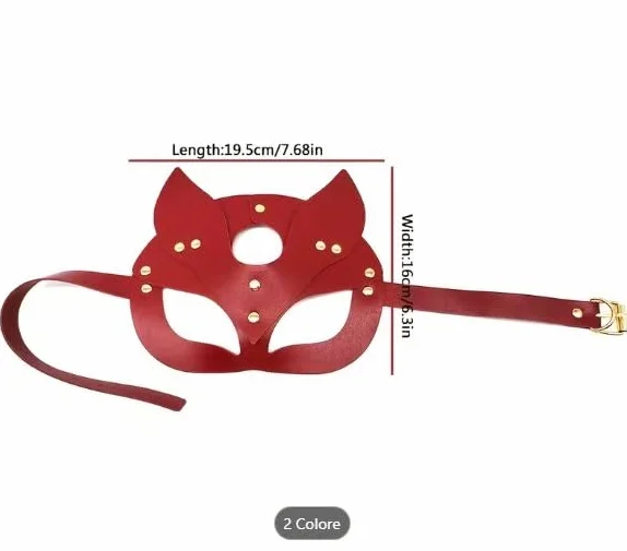 Generico Maschera gatto nera carnevale, pacco anonimo